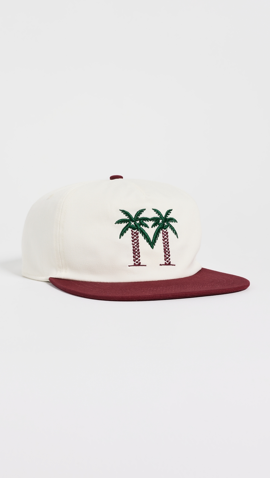 Palma Drive Snapback Hat Whisper White One Size