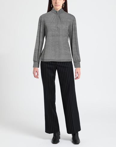 Woman Top Grey Size 6 Modal, Polyester, Polyamide, Elastane