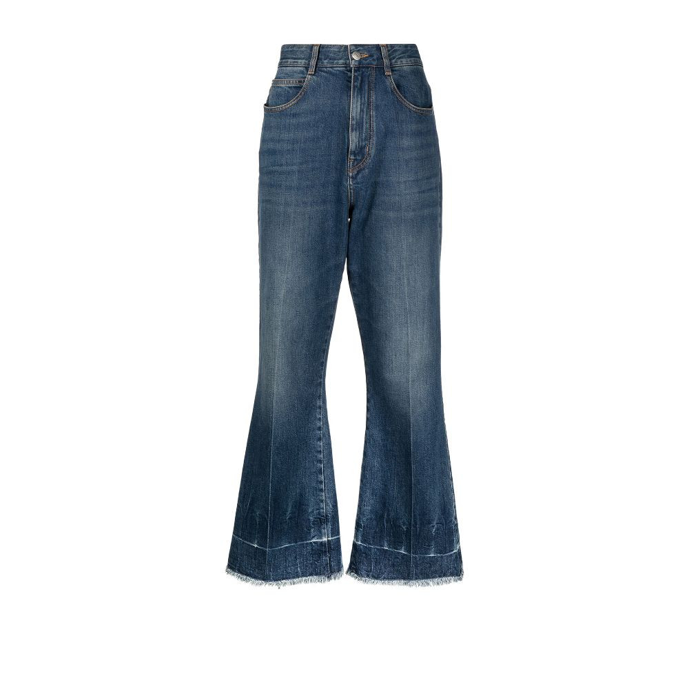 The '90s cropped flared jeans