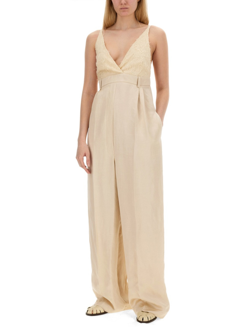 Malfile Satin Jumpsuit