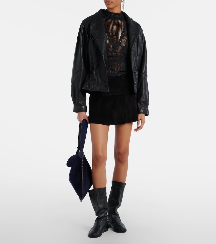 Dahara open-knit sweater