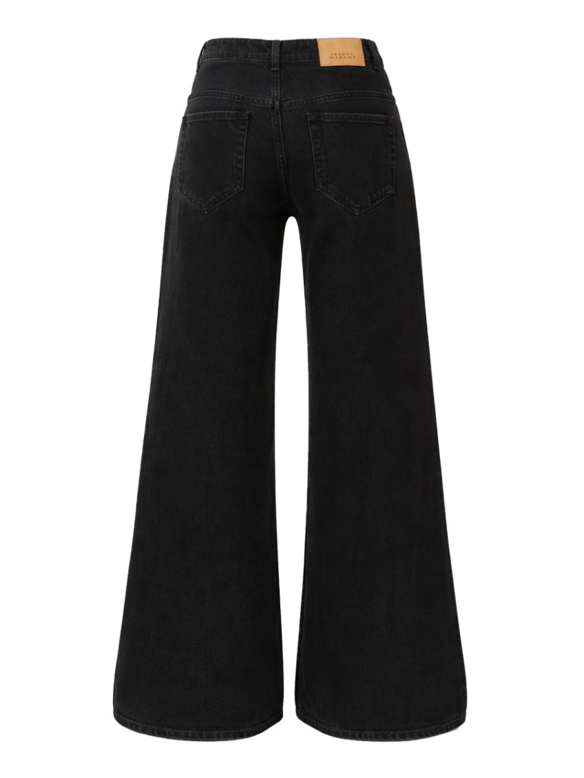Black Relaxed High Rise Jeans