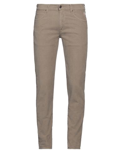 Roÿ Roger's Man Pants Taupe Size 34 Cotton, Elastane