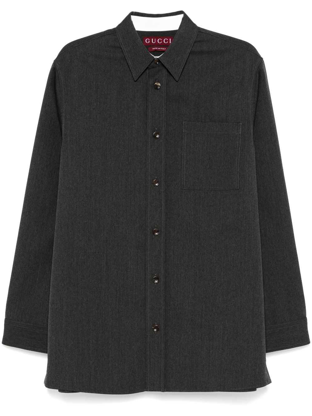 Wool shirt - Grey