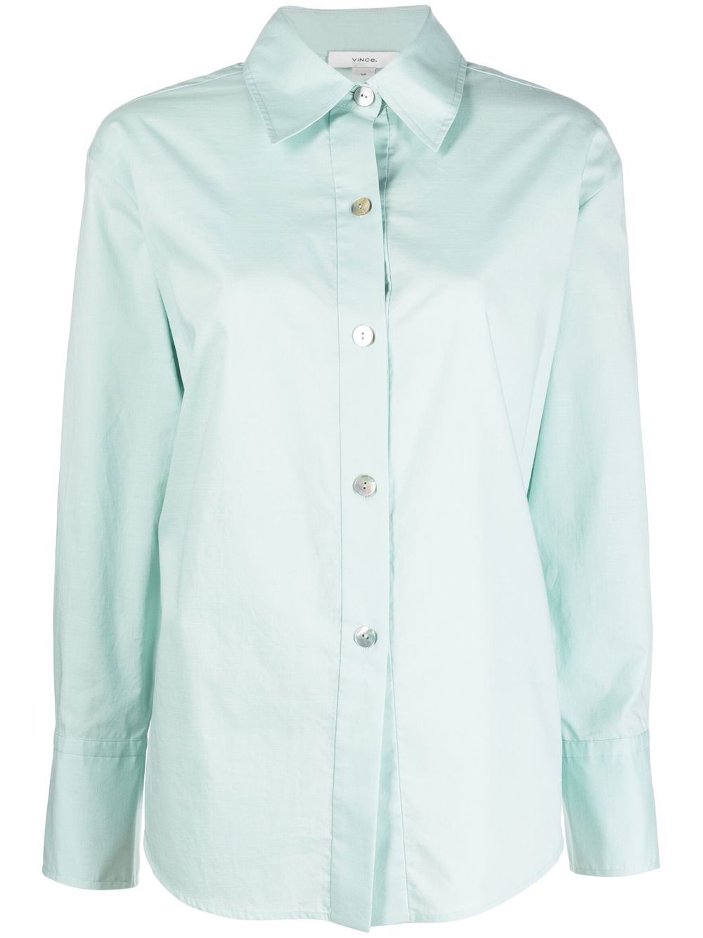 Tie-back long-sleeve shirt