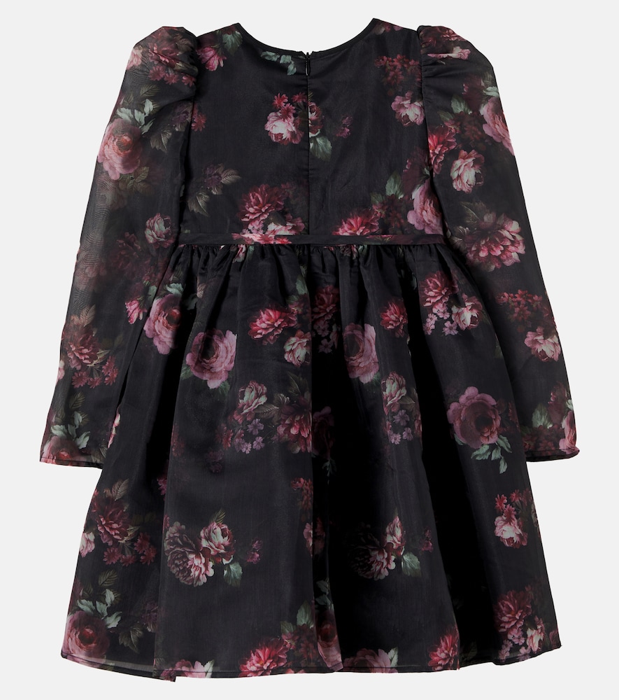Floral organza dress
