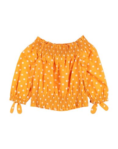 Kid Girl Top Yellow Size 10 Cotton