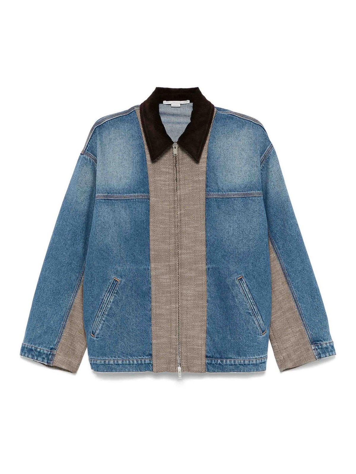 Denim And Tweed Jacket