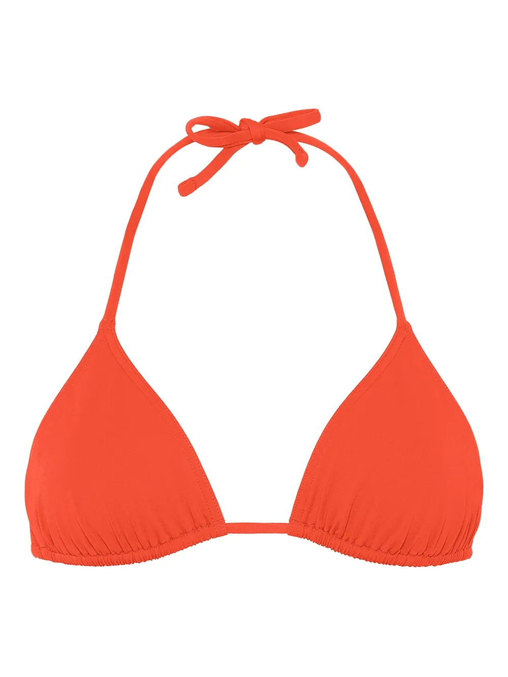 Mouna Bikini Top — Orange