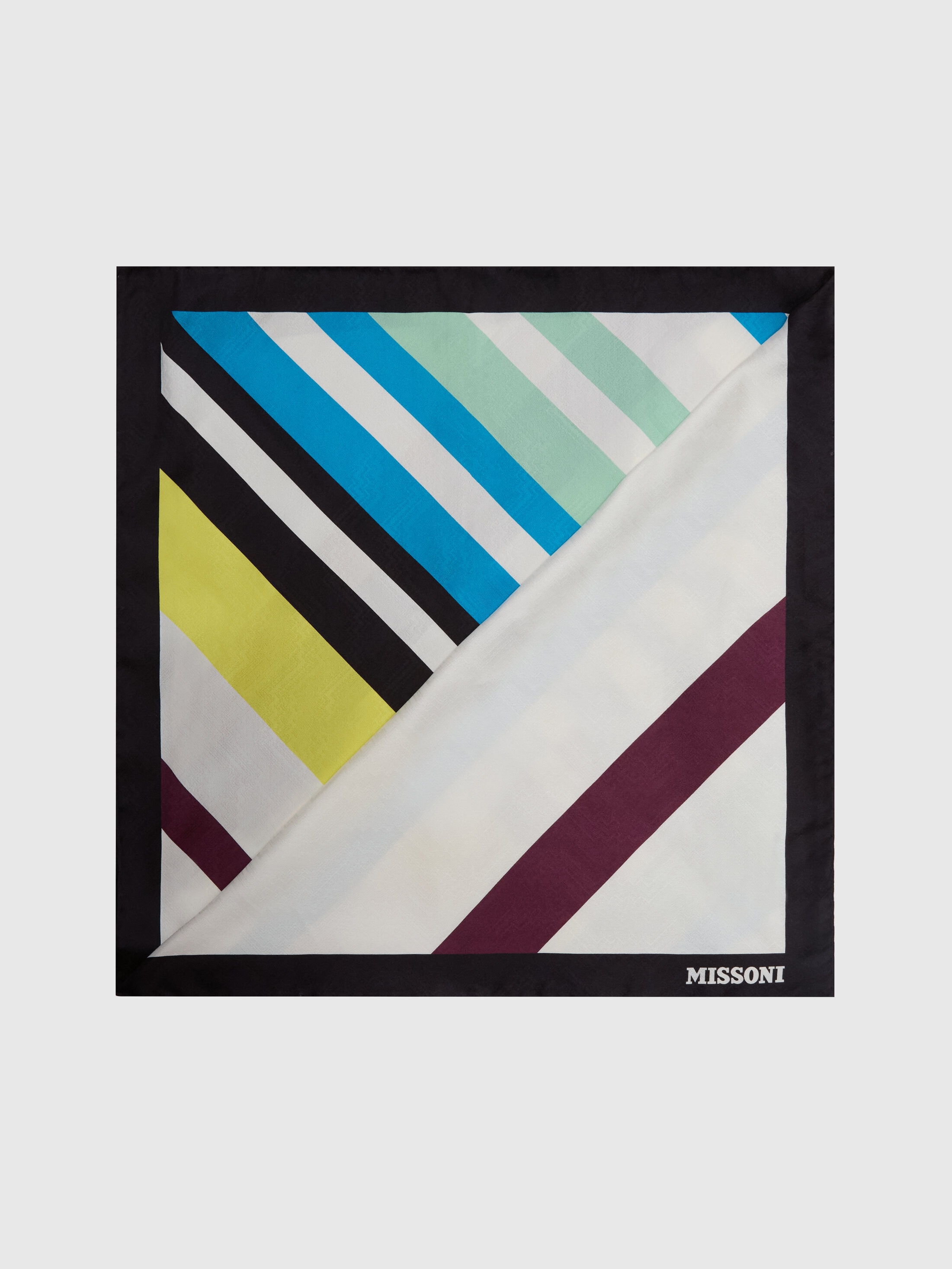 Missoni - Pure silk foulard, Women, Multicoloured, : UNIC