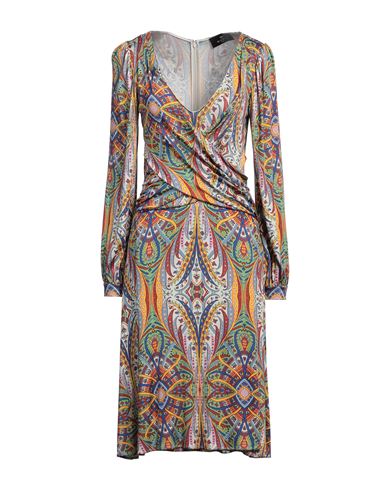 Woman Midi dress White Size 4 Viscose, Elastane