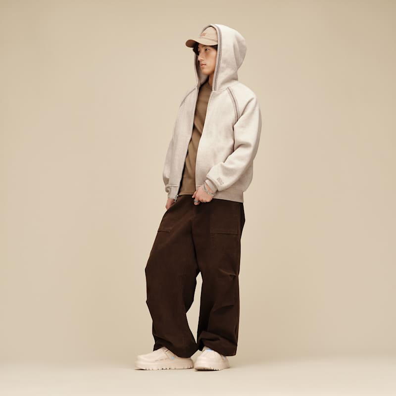 ® Men's Tasman Full-Zip Jacket in Caribou Heather