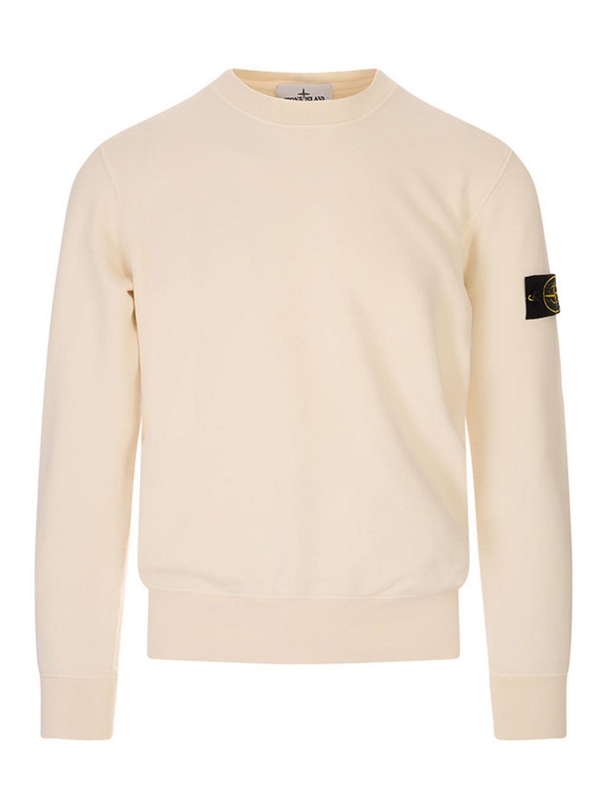 Ivory Cotton Sweatshirt