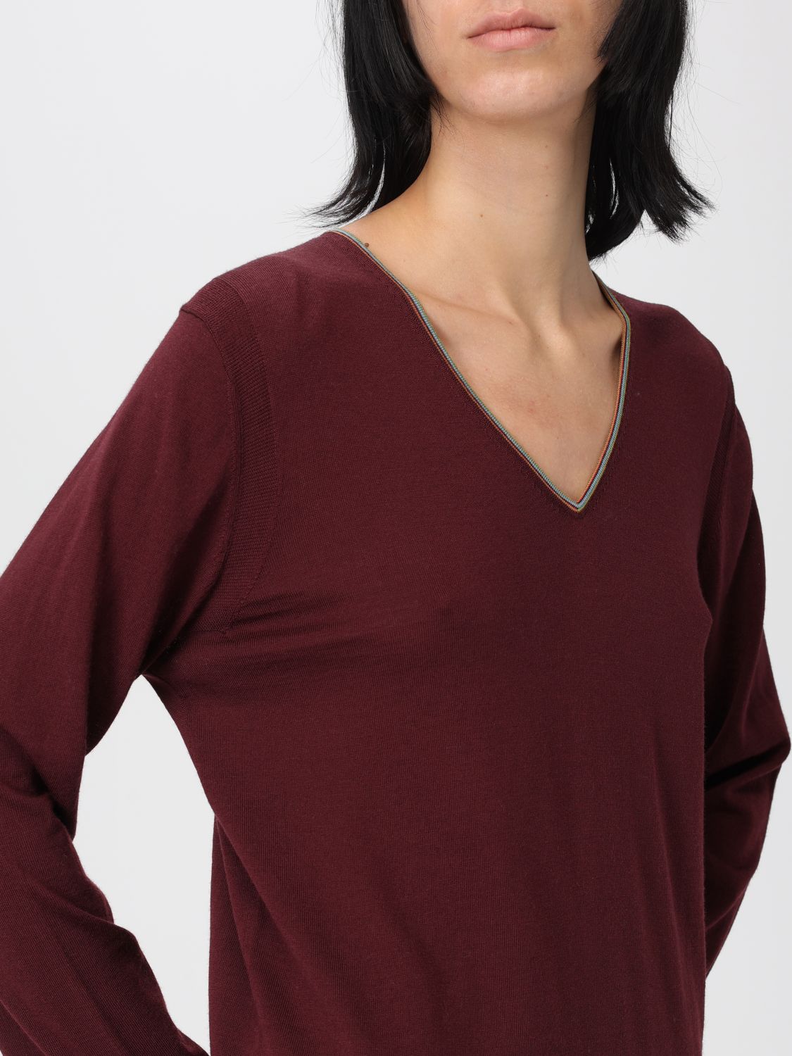Sweater Woman color Burgundy