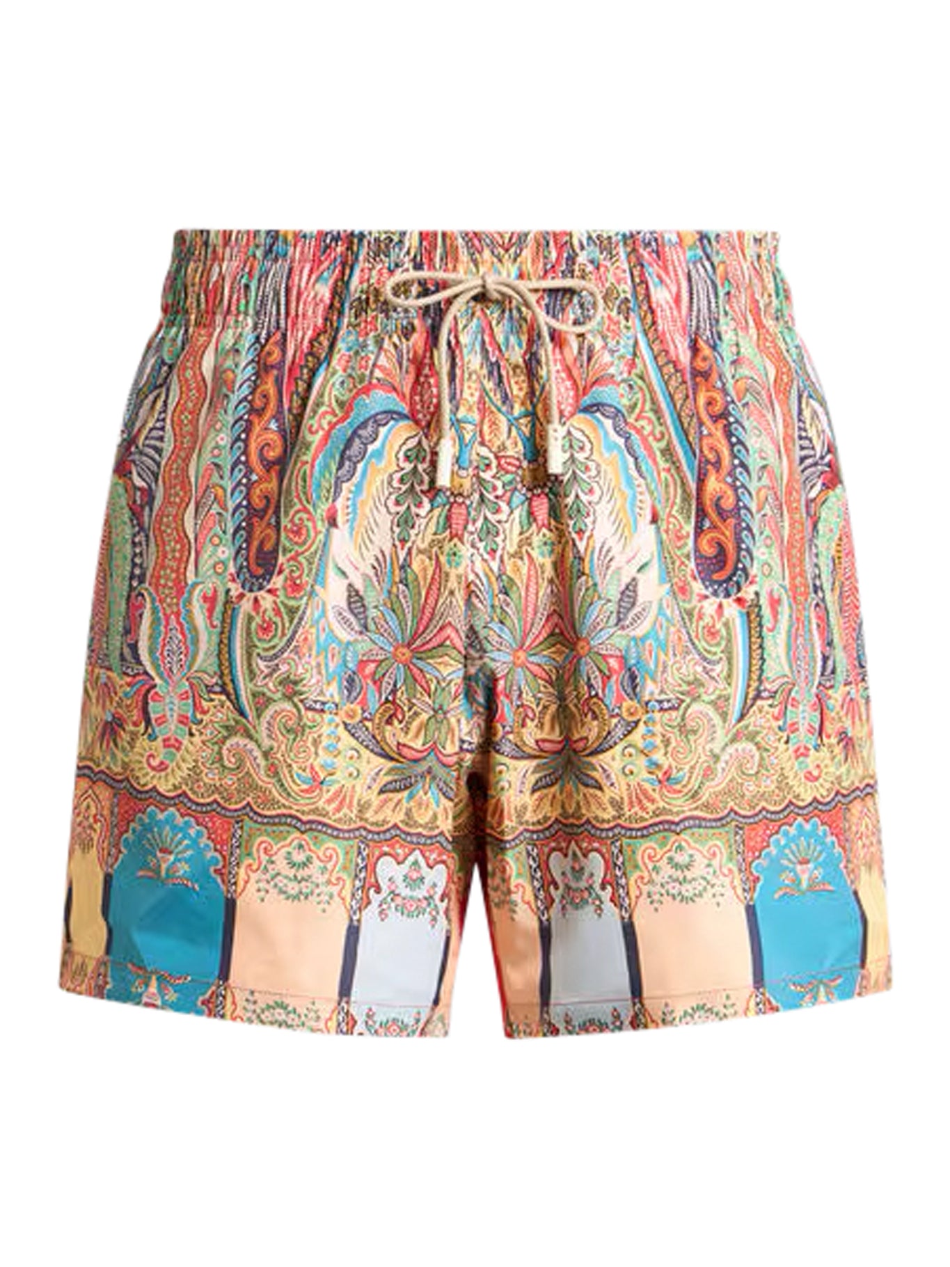 SWIMSUIT WITH PLACED FLORAL PAISLEY PRINT - Etro - Man