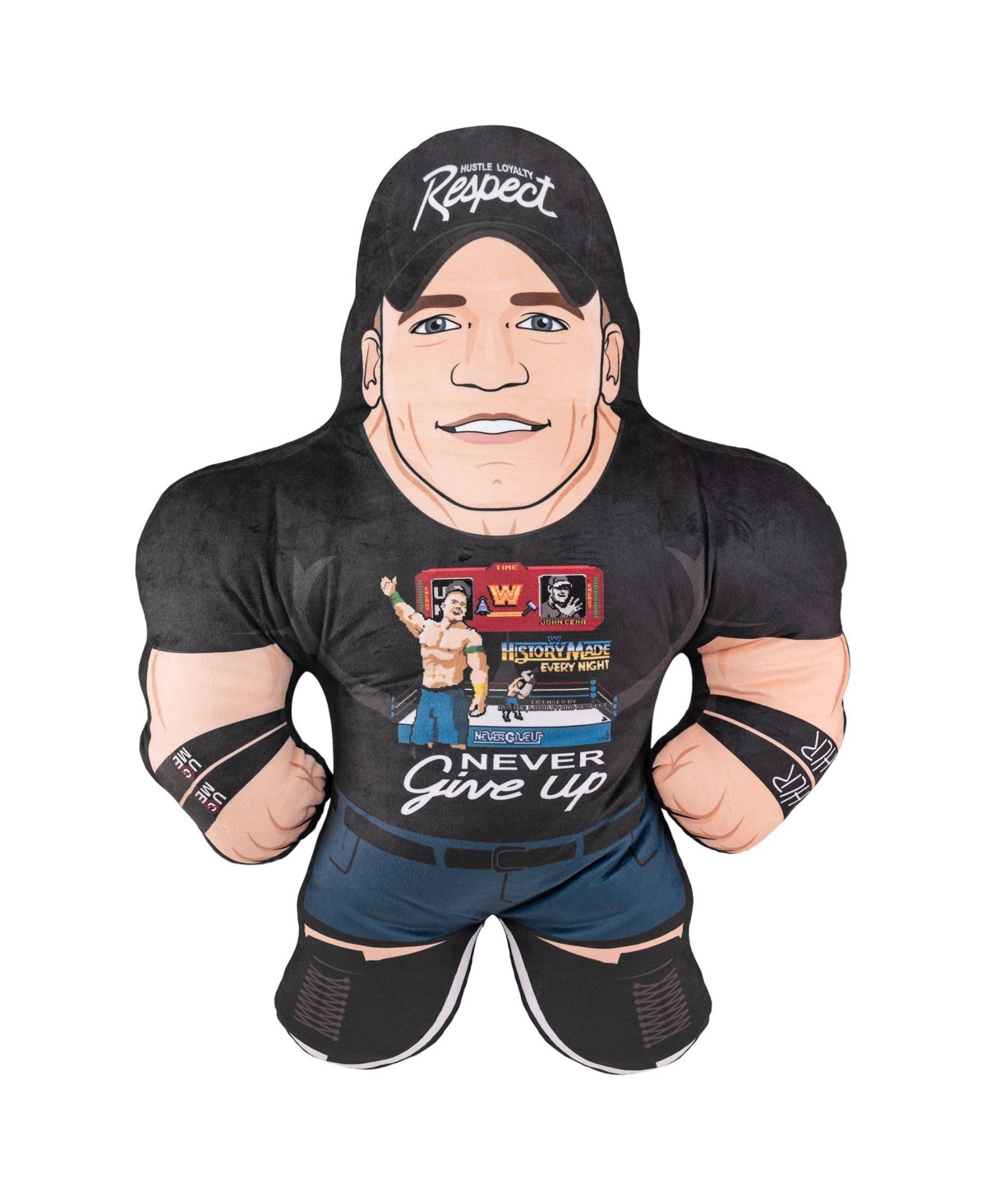 "Wwe John Cena 24"" Bleacher Buddy - Soft Plush Toy - Open Miscellaneous"
