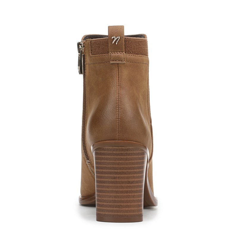 Women's Jodi Ankle Booties (Chestnut Faux Leather)