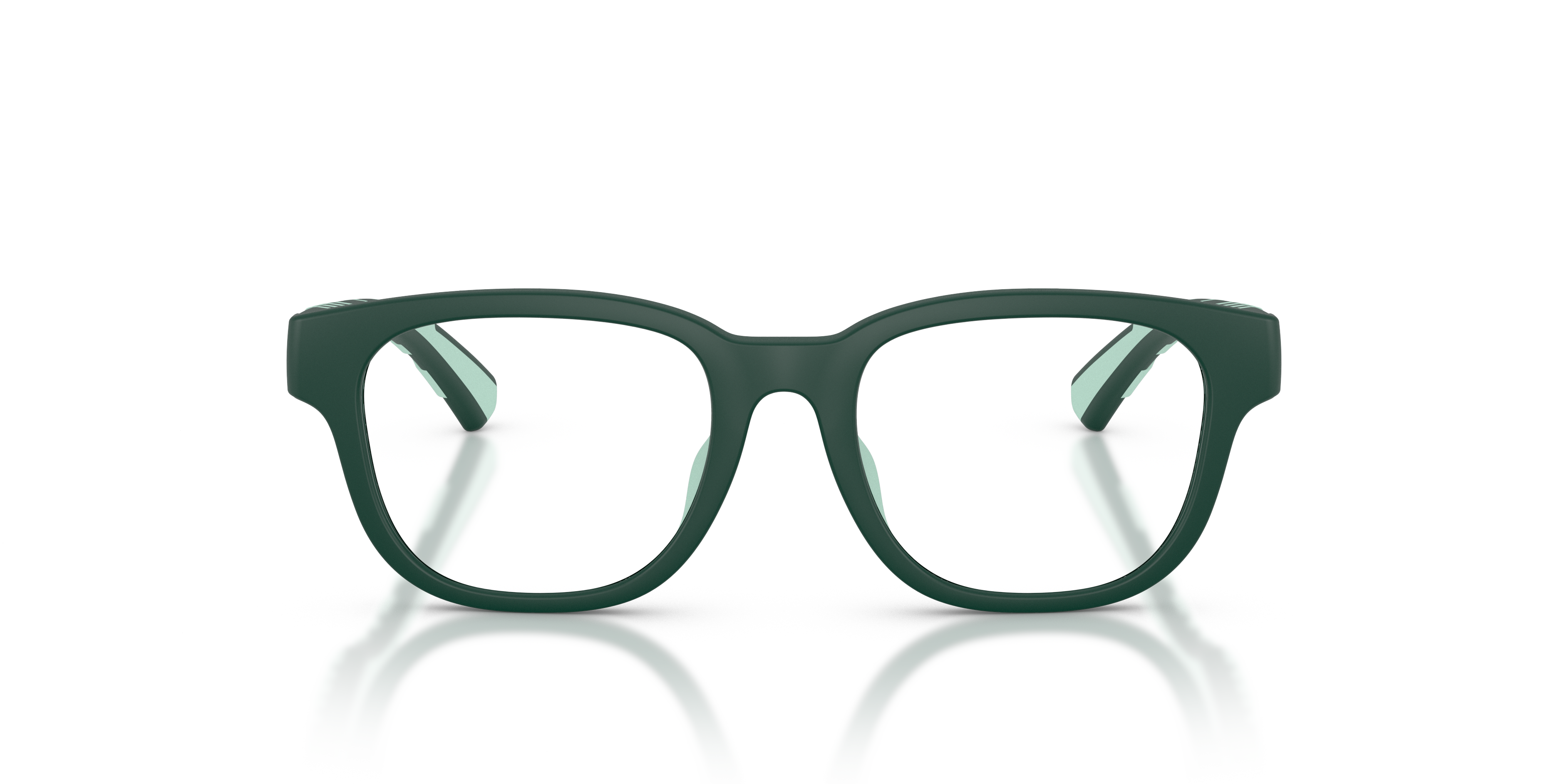 Burberry Kid Burberry JB2017U 4239 Optical frames Injected Green Transparent Squared Norma