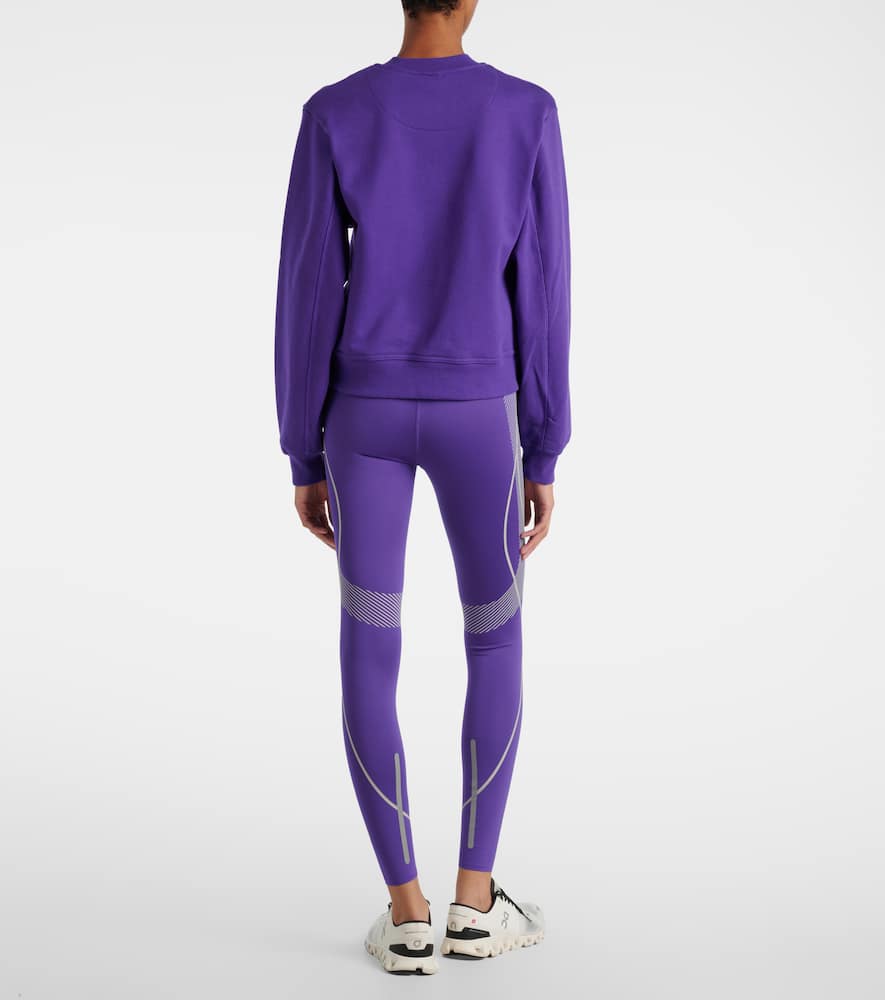 Cotton fleece sweatshirt