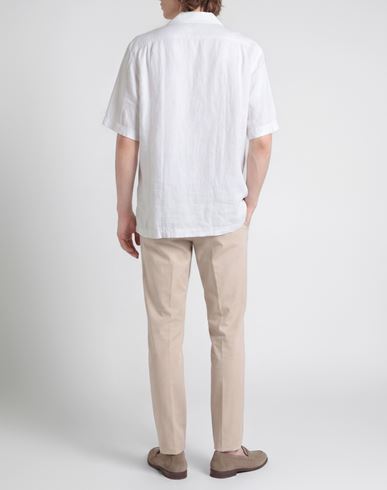 Platinum Man Shirt Off white Size XXL Linen