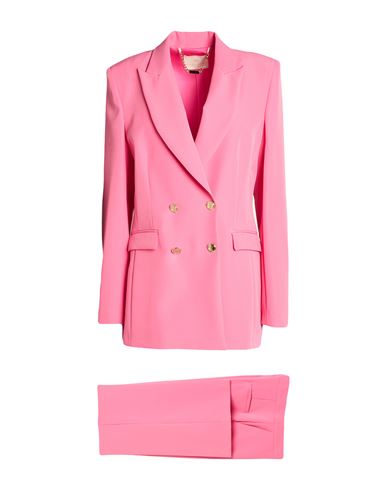 Woman Suit Pink Size 2 Polyester, Elastane