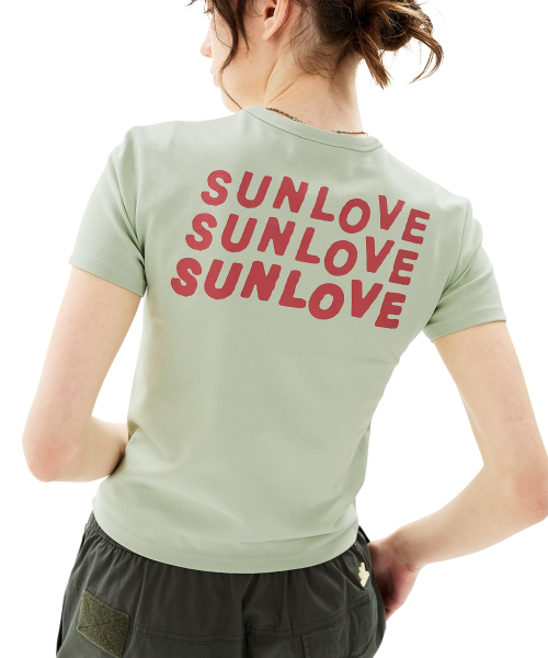 W Love Your Sunshine Tee Light Sage