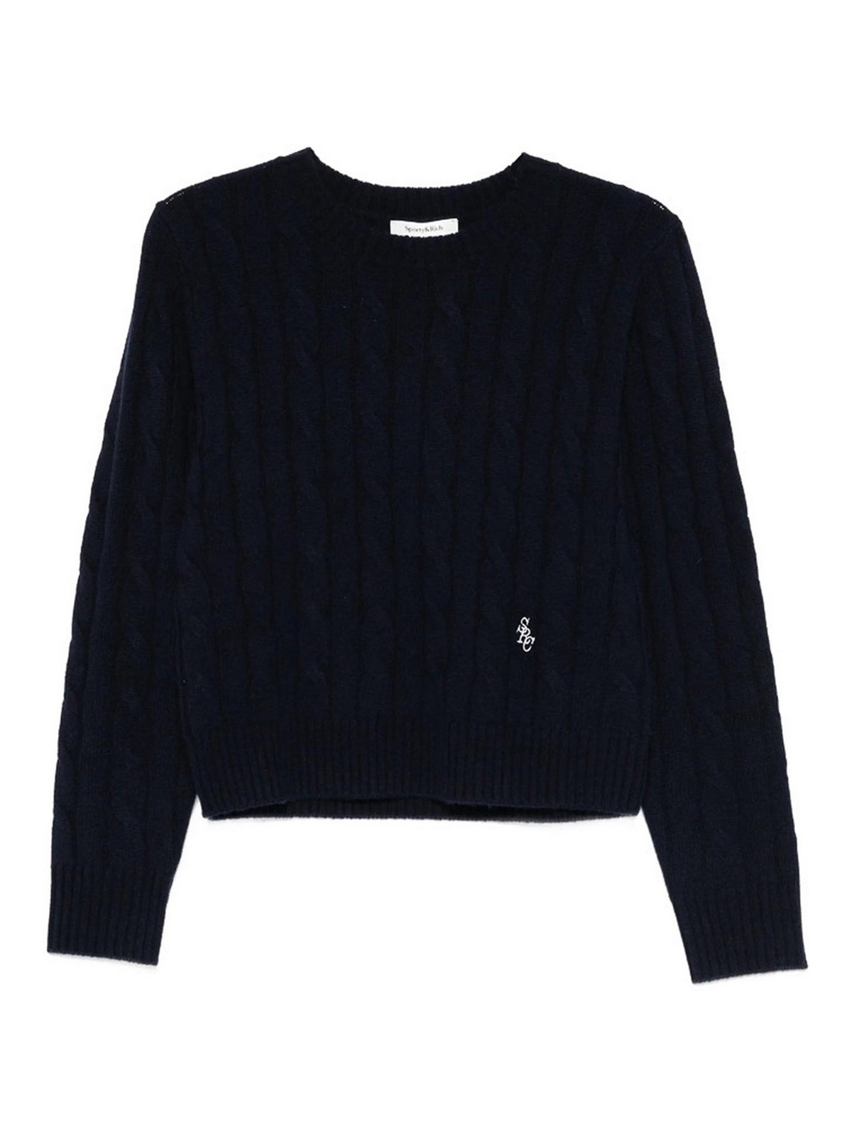 Cable-knit Sweate