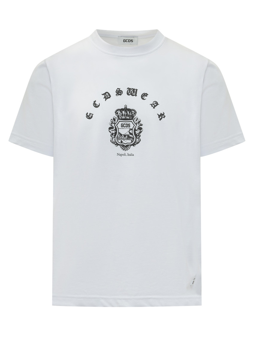 White Graphic Crew Neck T-Shirt