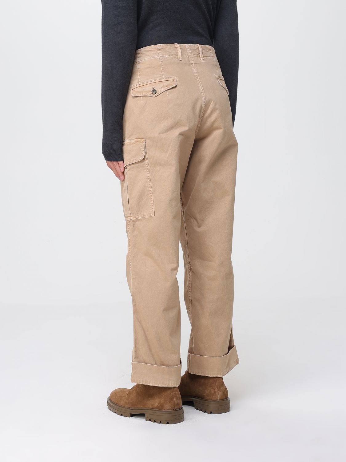 Pants Men color Beige