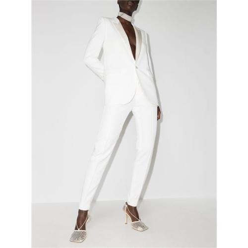 Single-breasted wool bland blazer
