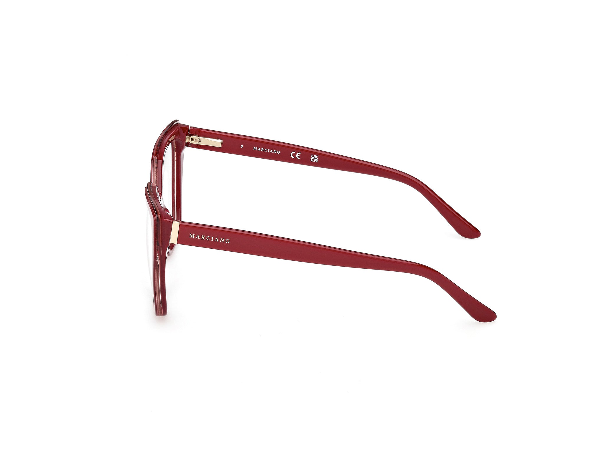 Guess by Marciano Mujer Guess by Marciano GM50042 071 Monturas ópticas Acetato Burdeos Cuadrada Norma