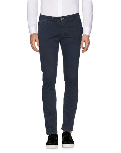 Man Pants Midnight blue Size 26 Cotton, Elastane