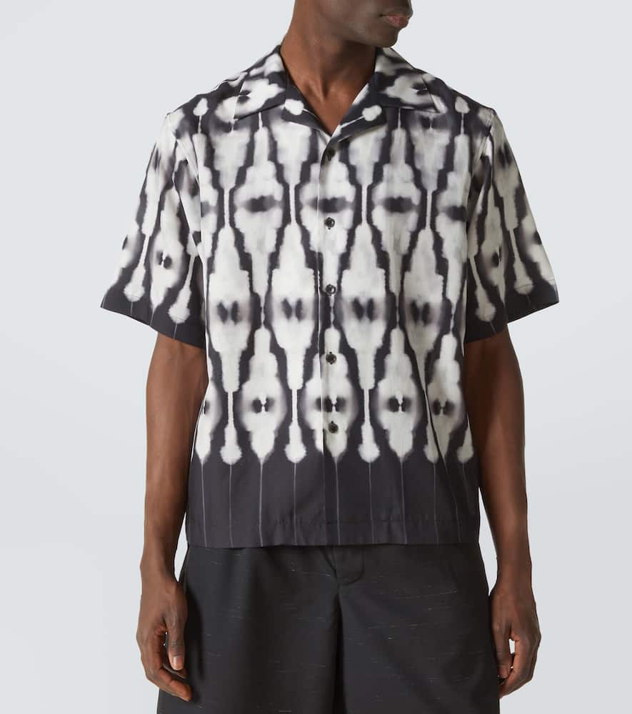 Ritual printed cotton and silk shirt