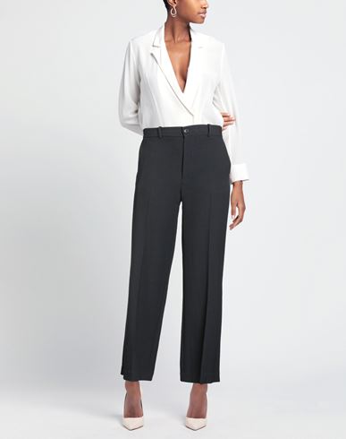 Woman Pants Slate blue Size 6 Wool, Viscose