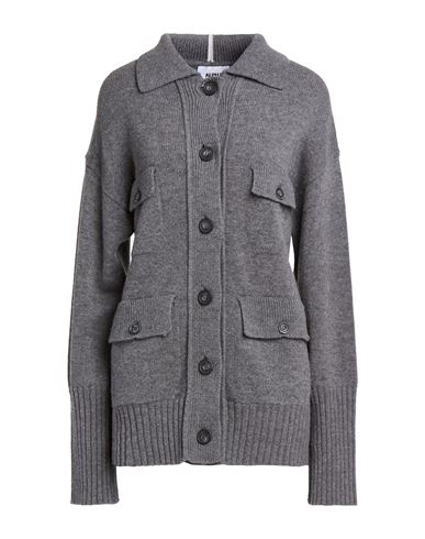 Woman Cardigan Grey Size 2 Geelong Wool