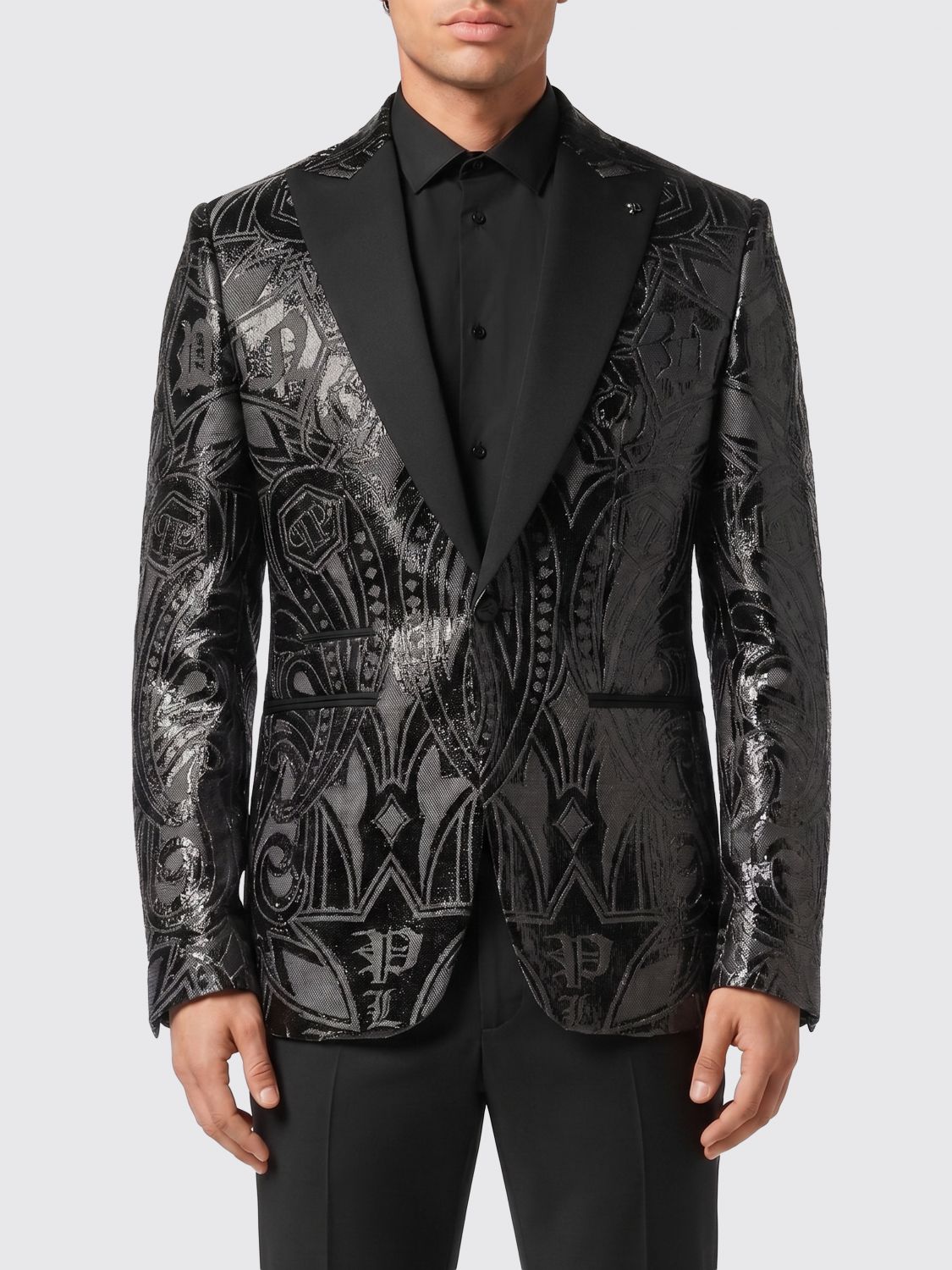 Blazer Men color Black