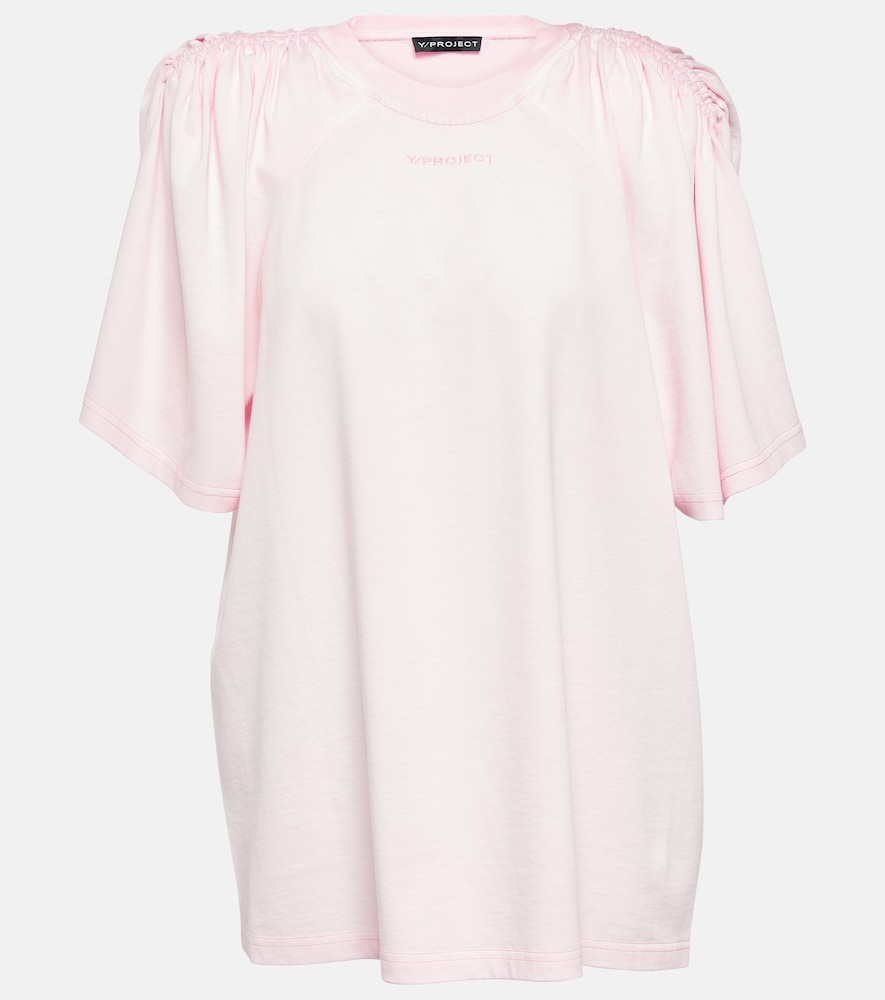 Embroidered cotton top