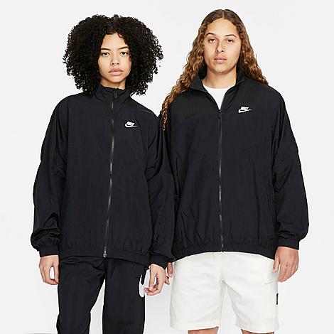 Women's Sportswear Essential Windrunner Woven Jacket in Black/White