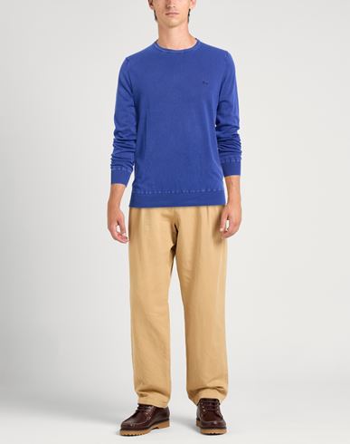 Man Sweater Navy Size S Cotton