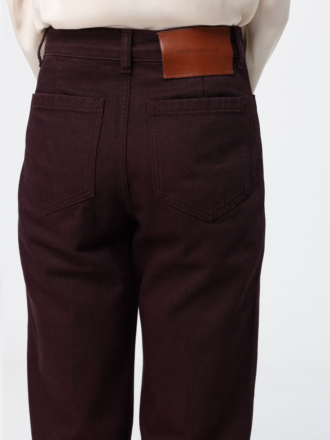 Jeans Woman color Violet