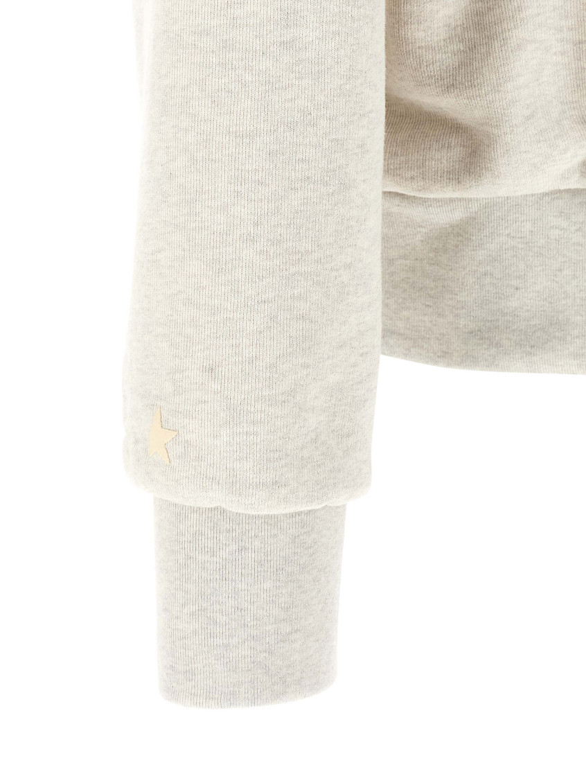 Golden Goose - star graphic hoodie hood kangaroo pocket