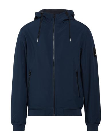 Man Jacket Navy Size L Polyester