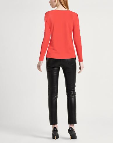 Liviana Conti Woman Sweater Orange Size 4 Viscose, Polyamide