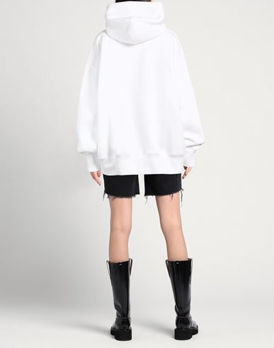 Woman Sweatshirt White Size S Cotton