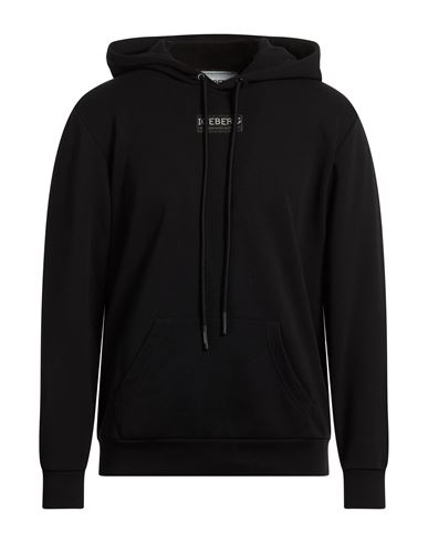 Felpa Man Sweatshirt Black Size XL Cotton, Polyester