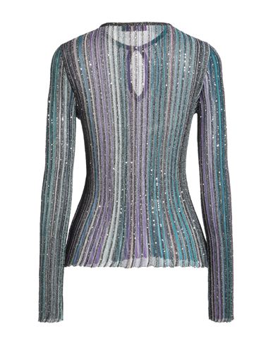 Woman Sweater Azure Size 2 Viscose, Metallic fiber, Polyamide, Polyester