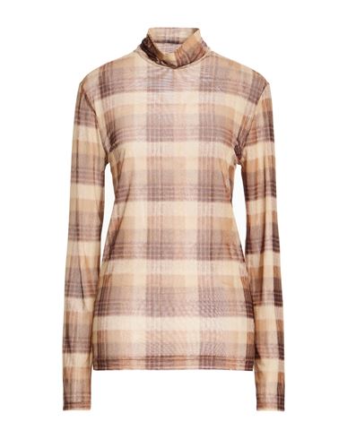 Woman Top Camel Size M Polyamide, Elastane