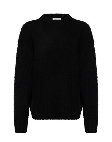 Man Sweater Black Size 40 Merino Wool