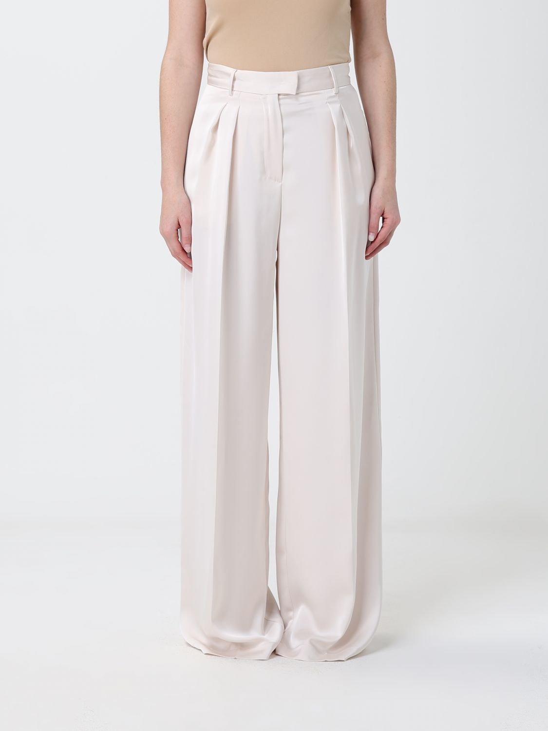Pants Woman color Yellow Cream