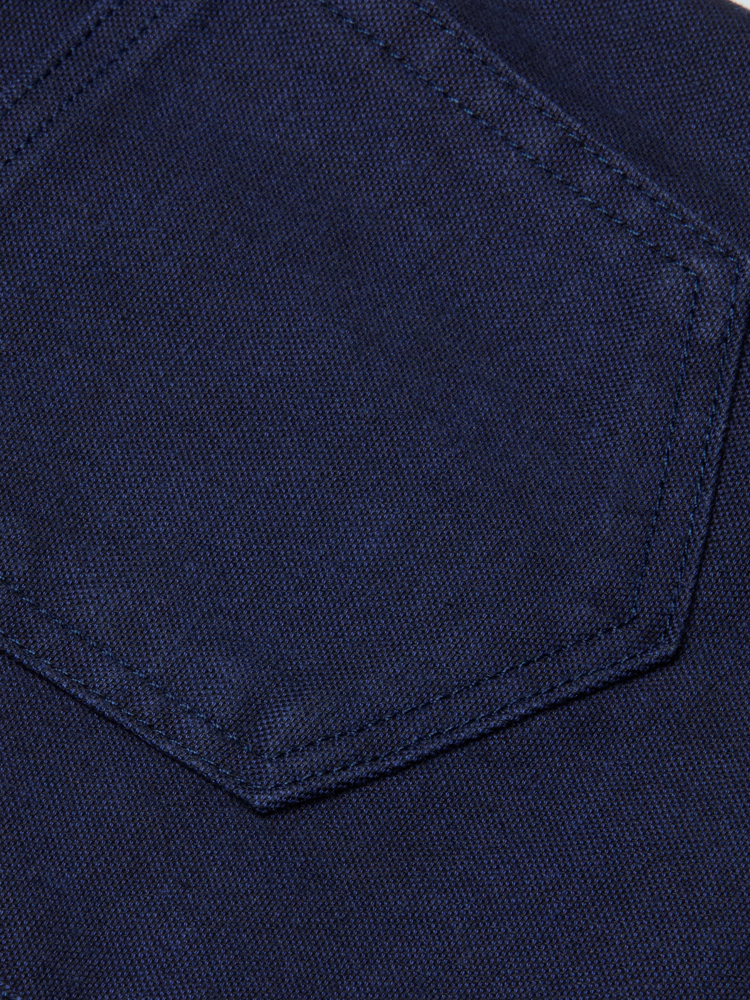 Mallis Bow-Leg Jean In Saturated Blue